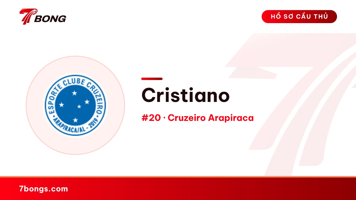 Cristiano — Cruzeiro Arapiraca