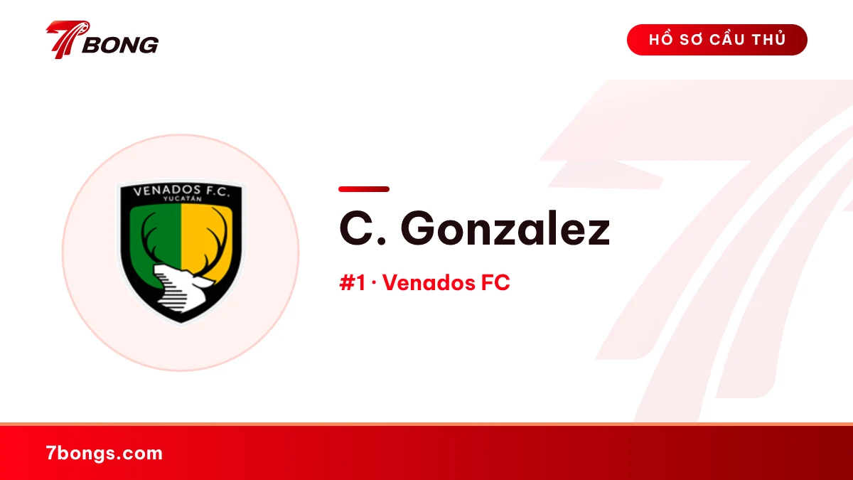 C. Gonzalez — Venados FC