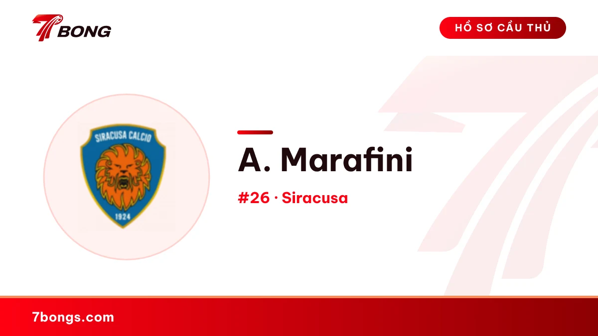 A. Marafini — Siracusa