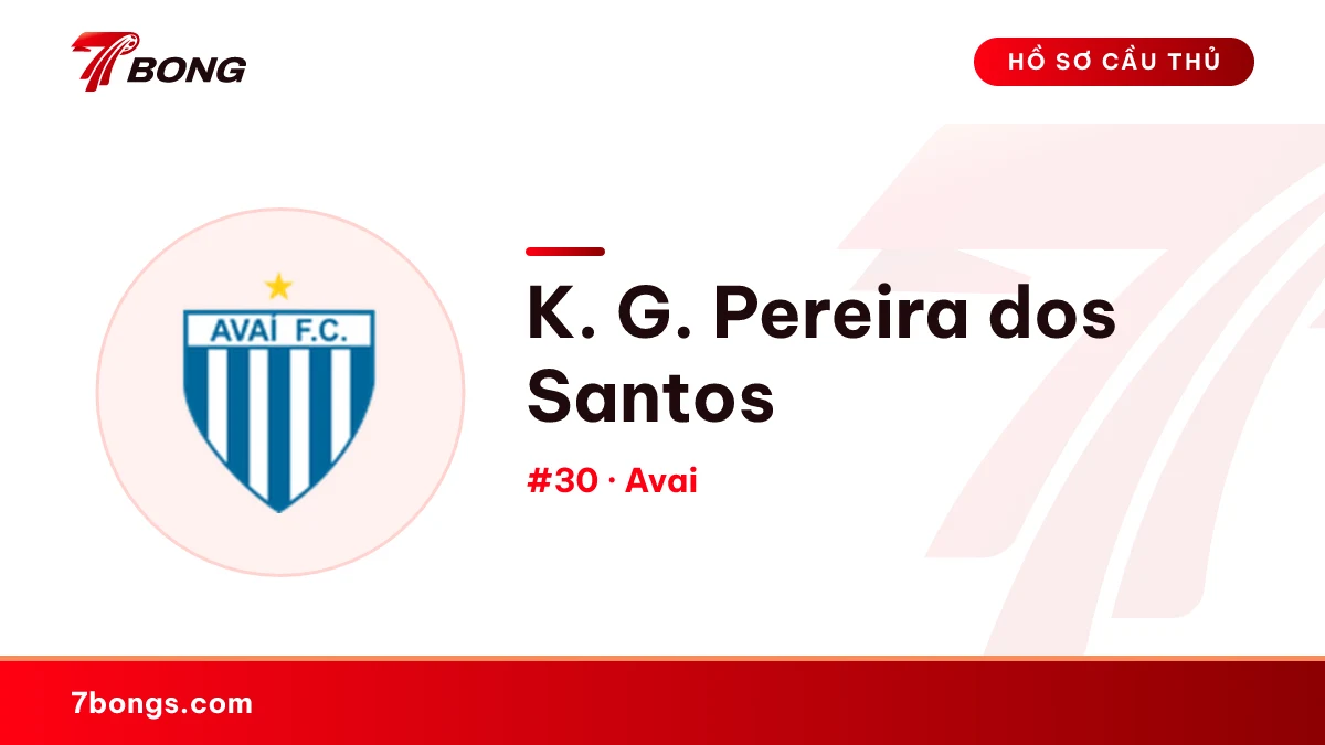 K. G. Pereira dos Santos — Avai