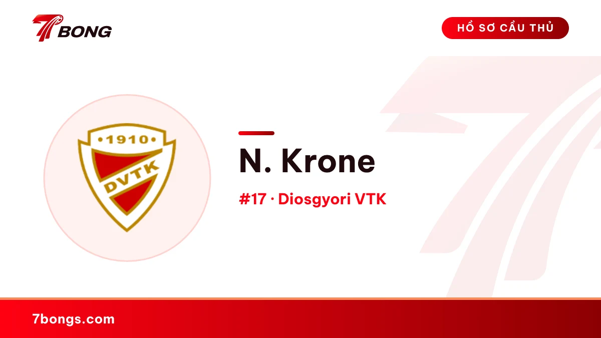 N. Krone — Diosgyori VTK