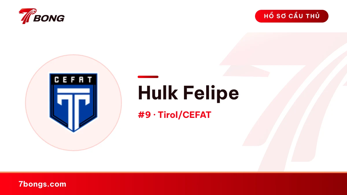 Hulk Felipe — Tirol/CEFAT
