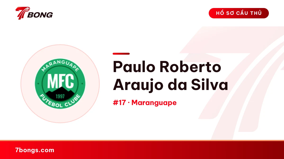 Paulo Roberto Araujo da Silva — Maranguape