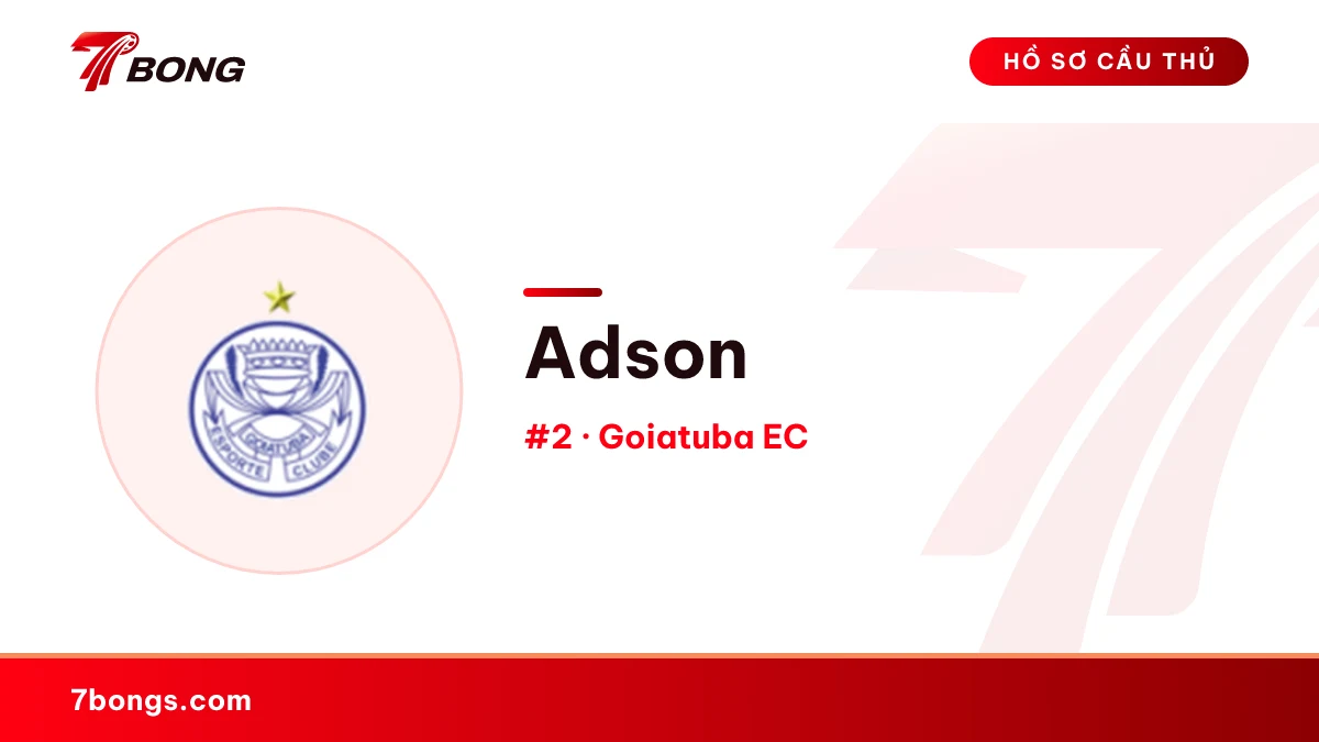 Adson — Goiatuba EC