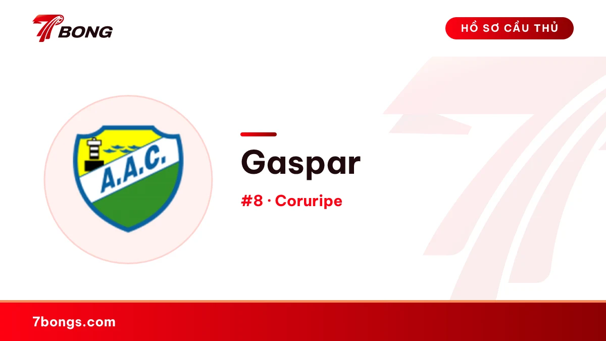 Gaspar — Coruripe