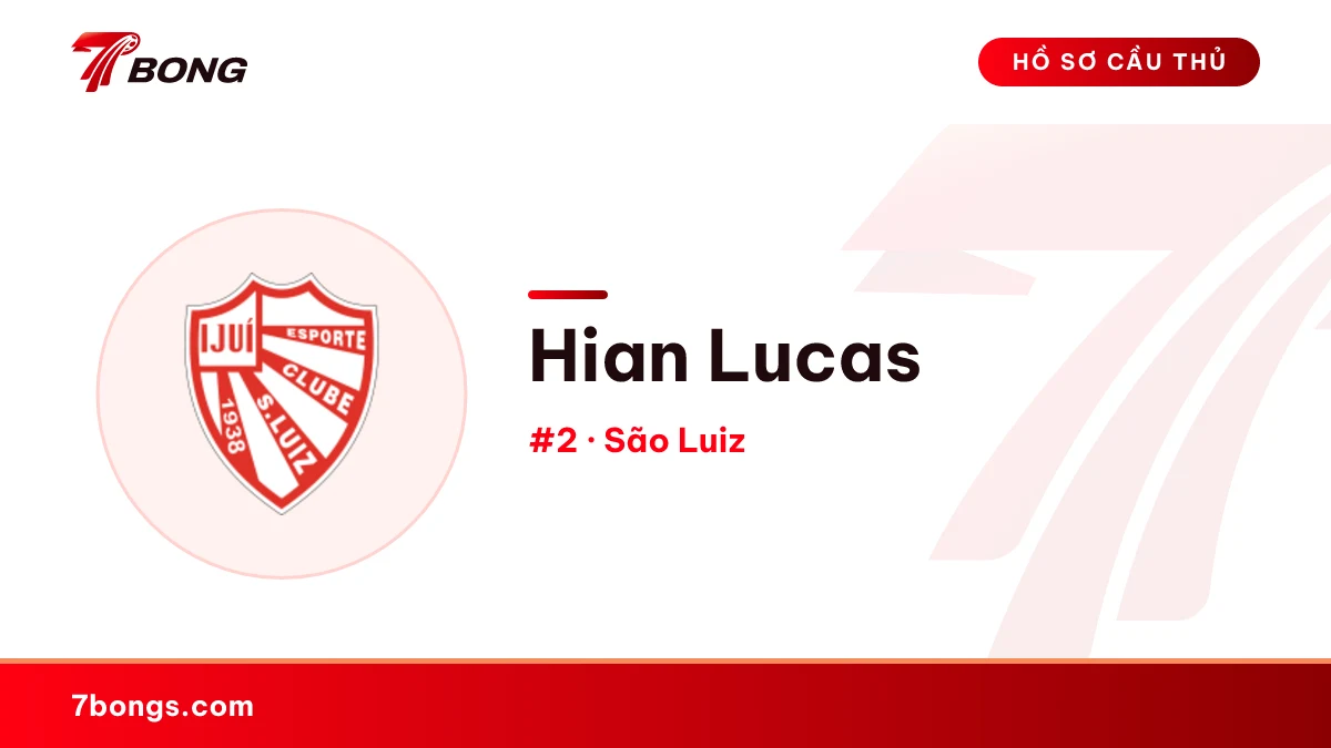 Hian Lucas — São Luiz