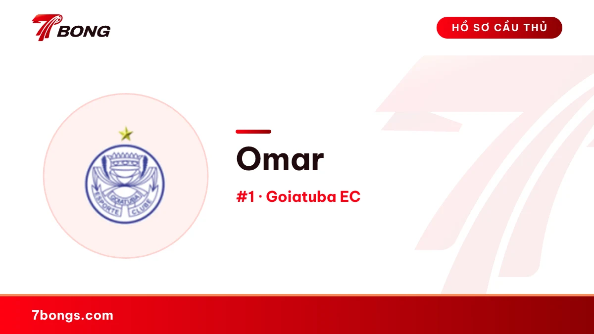 Omar — Goiatuba EC