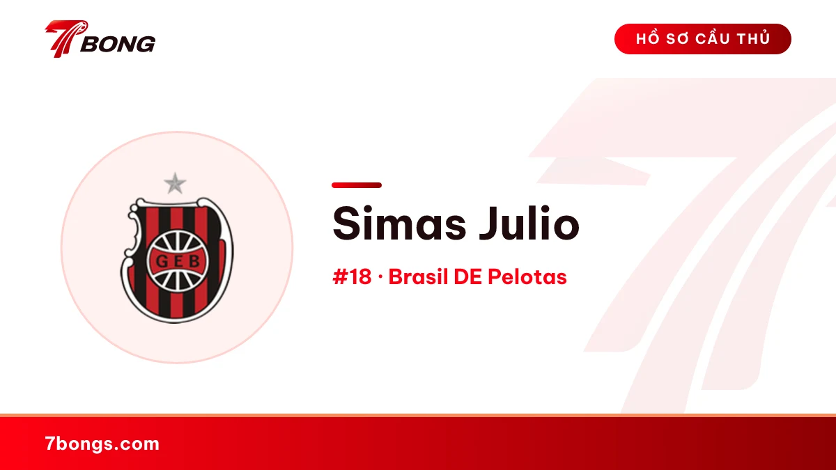 Simas Julio — Brasil DE Pelotas