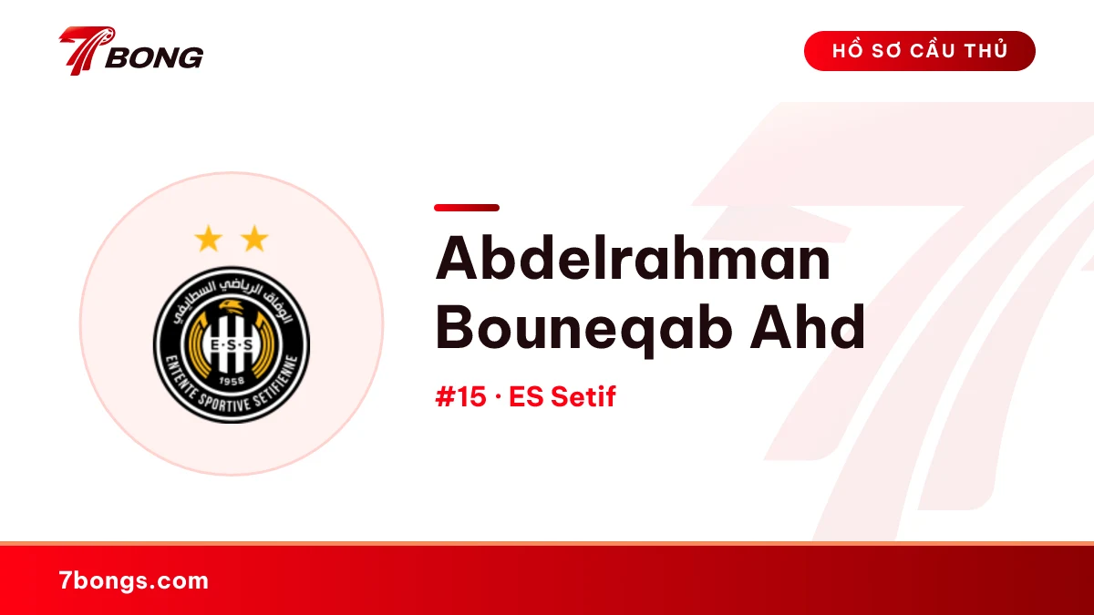Abdelrahman Bouneqab Ahd — ES Setif