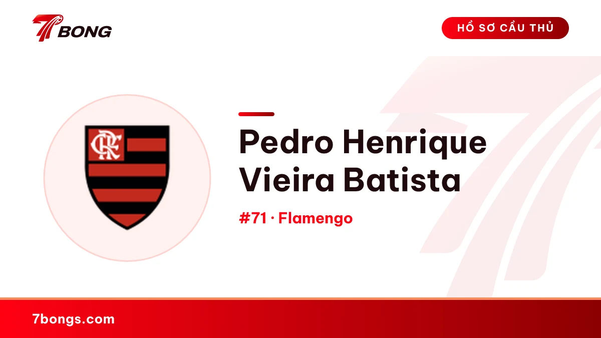 Pedro Henrique Vieira Batista — Flamengo
