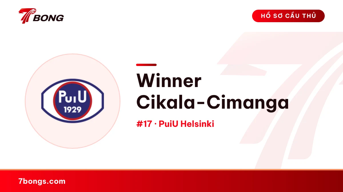 Winner Cikala-Cimanga — PuiU Helsinki