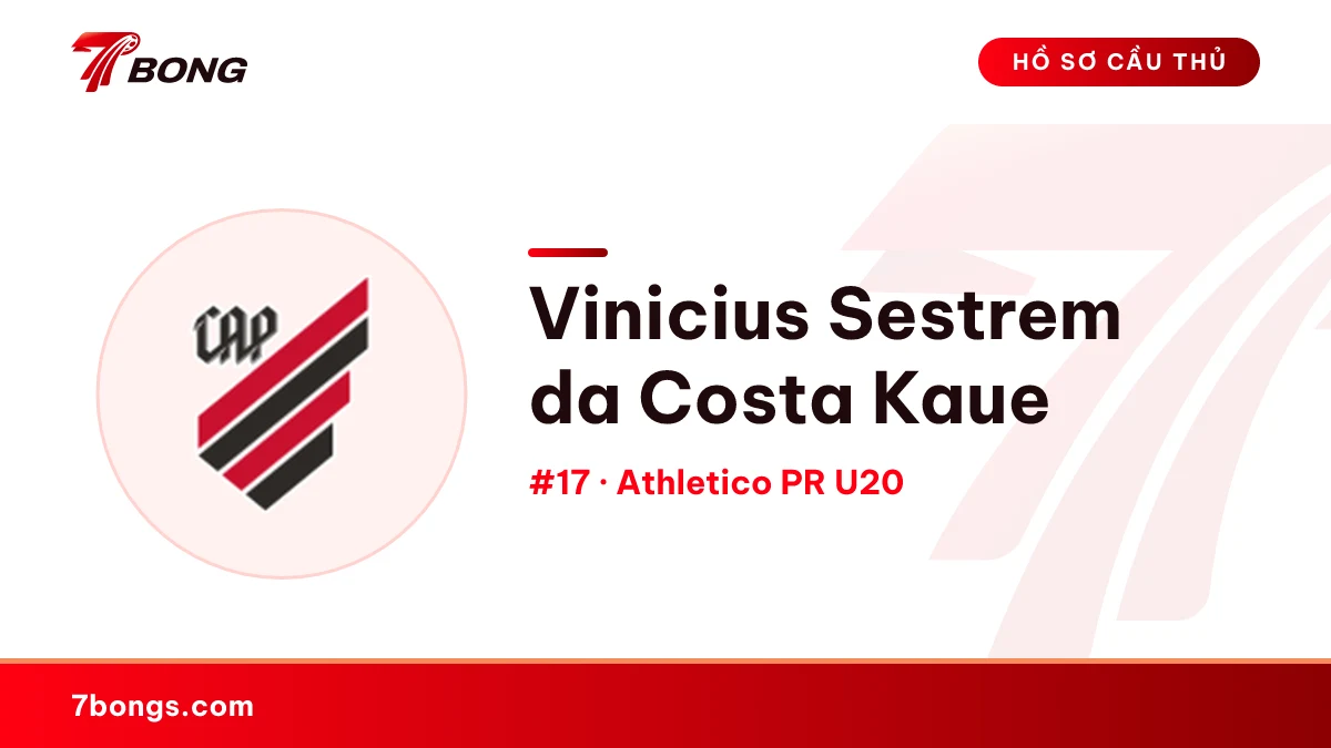 Vinicius Sestrem da Costa Kaue — Athletico PR U20