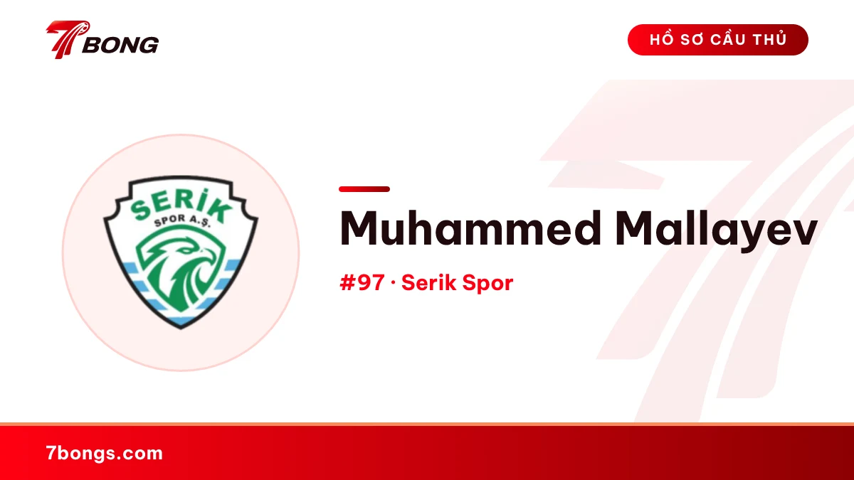 Muhammed Mallayev — Serik Spor