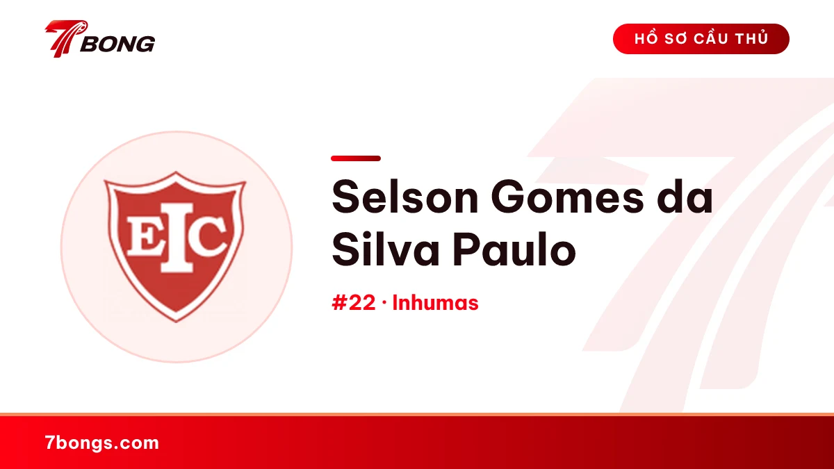 Selson Gomes da Silva Paulo — Inhumas