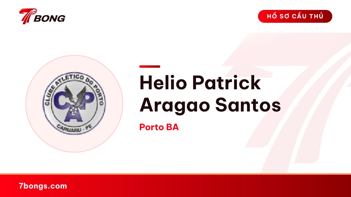 Helio Patrick Aragao Santos — Porto BA