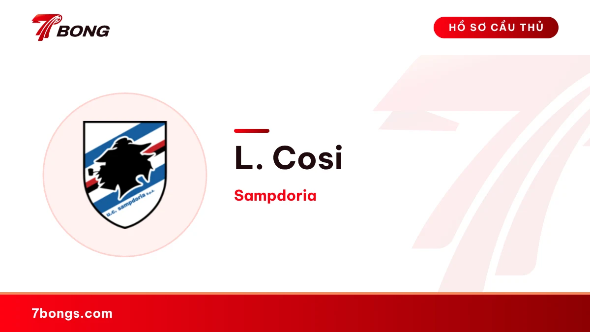 L. Cosi — Sampdoria