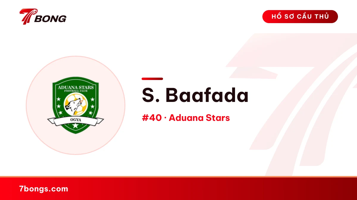 S. Baafada — Aduana Stars