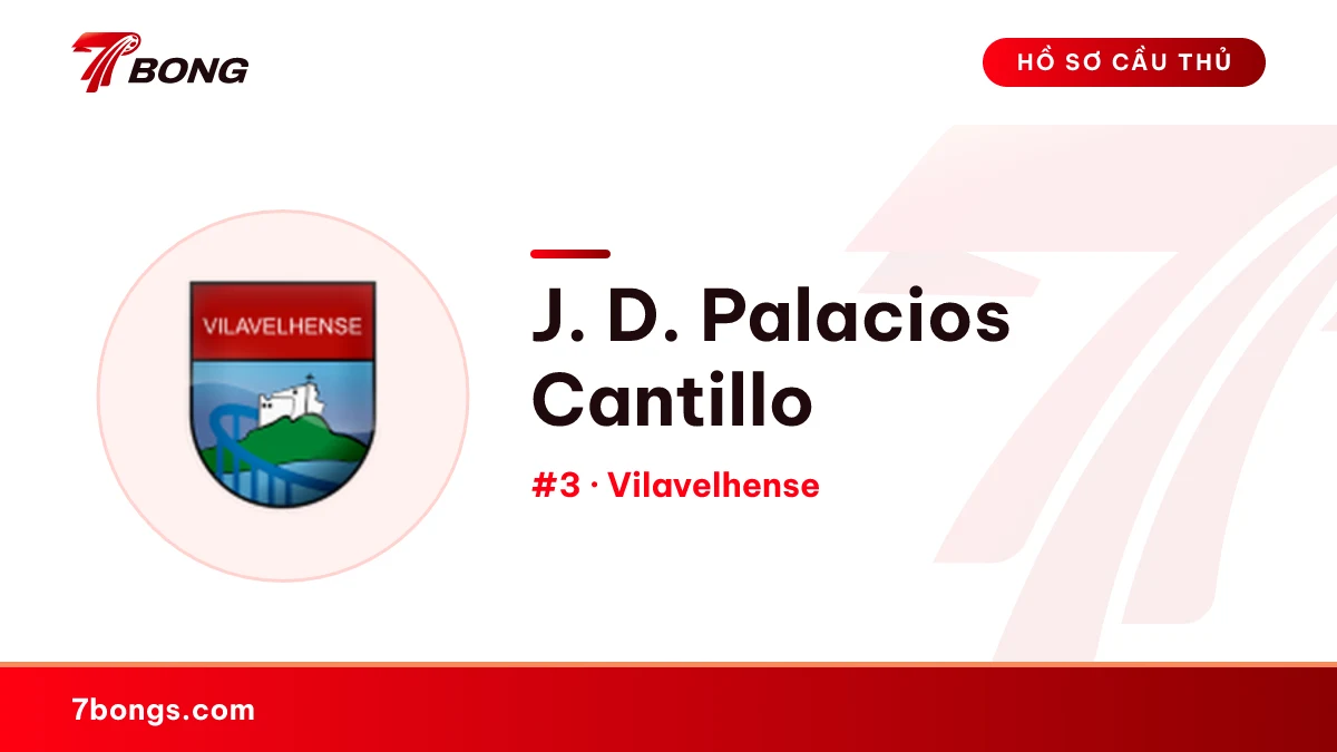 J. D. Palacios Cantillo — Vilavelhense