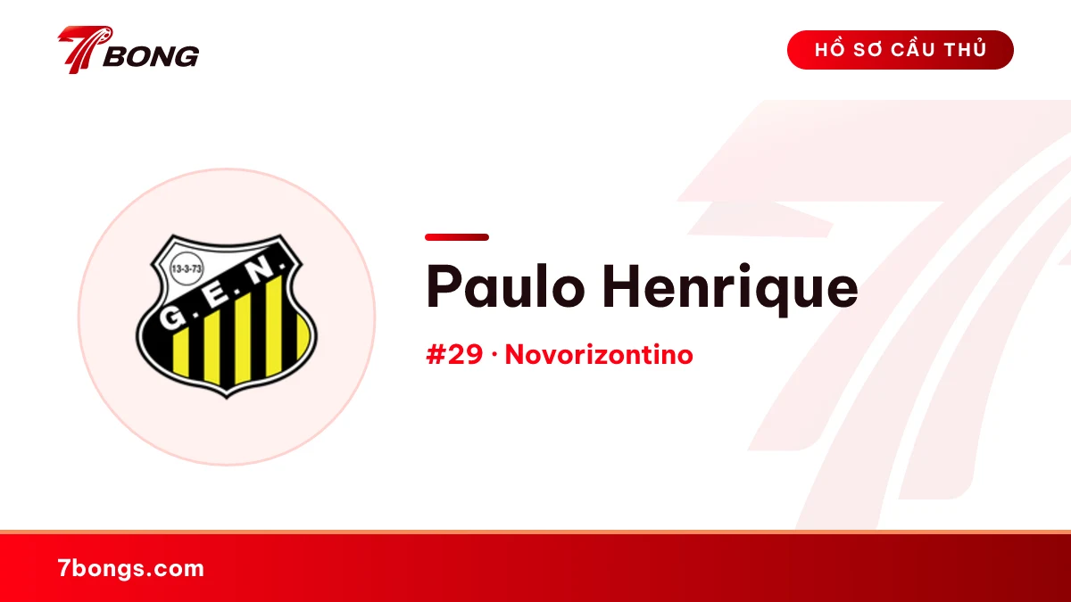 Paulo Henrique — Novorizontino