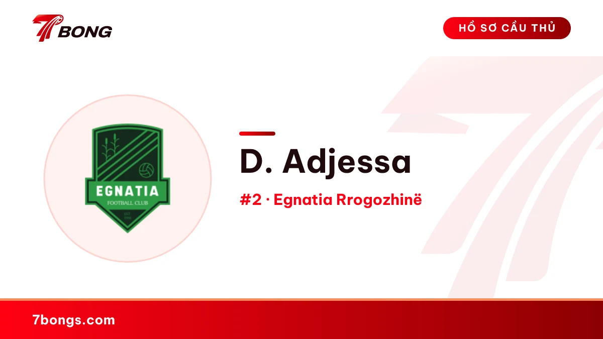 D. Adjessa — Egnatia Rrogozhinë