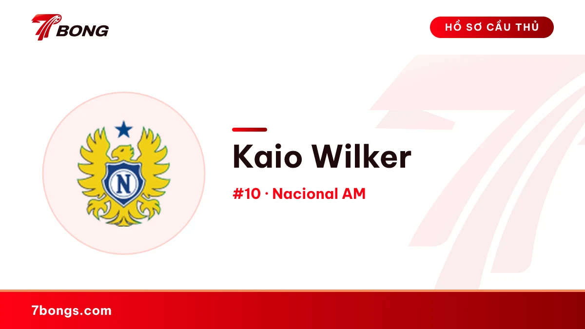 Kaio Wilker — Nacional AM