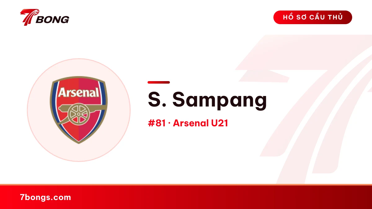 S. Sampang — Arsenal U21