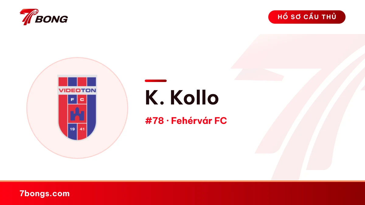 K. Kollo — Fehérvár FC