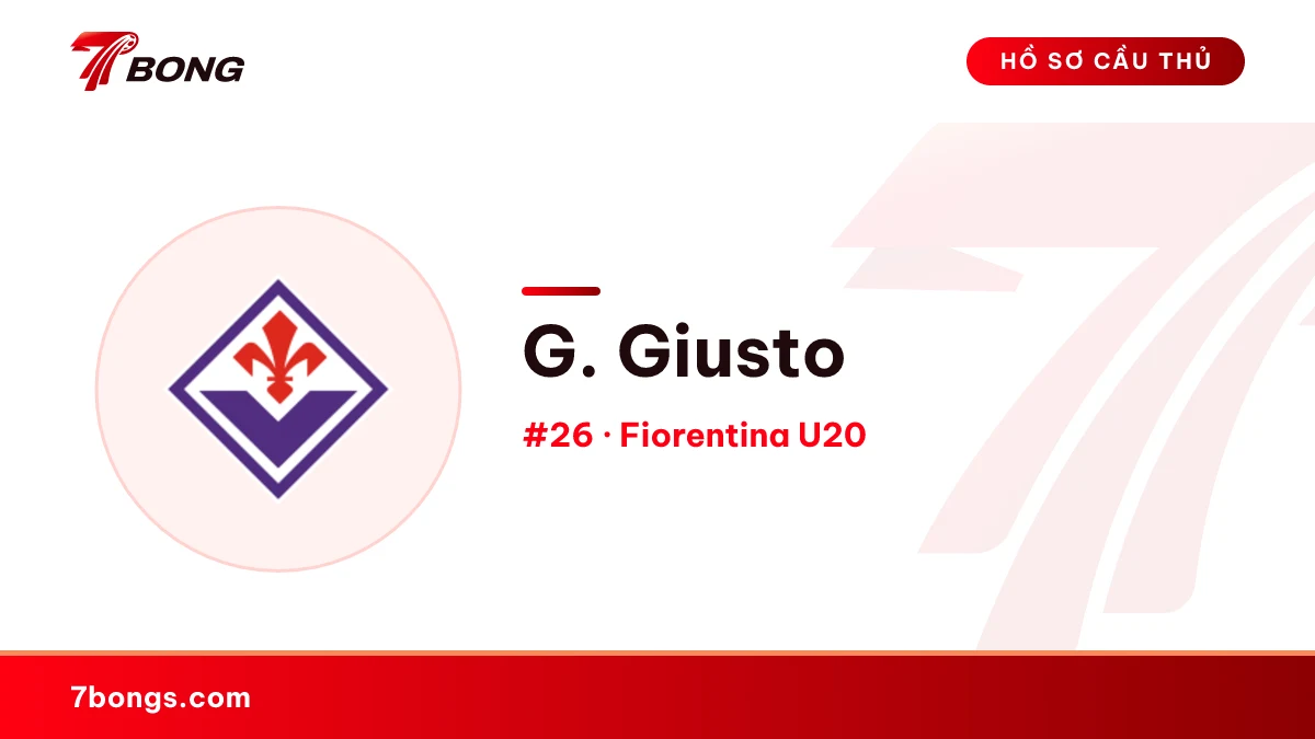 G. Giusto — Fiorentina U20