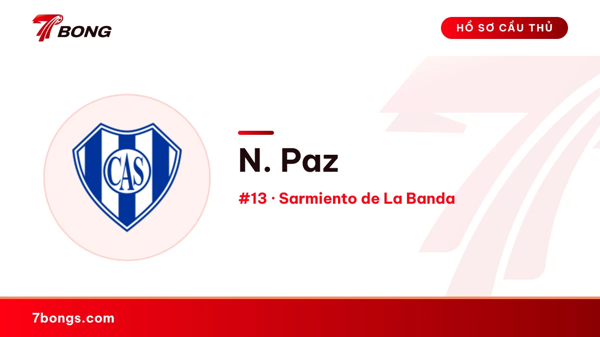 N. Paz — Sarmiento de La Banda