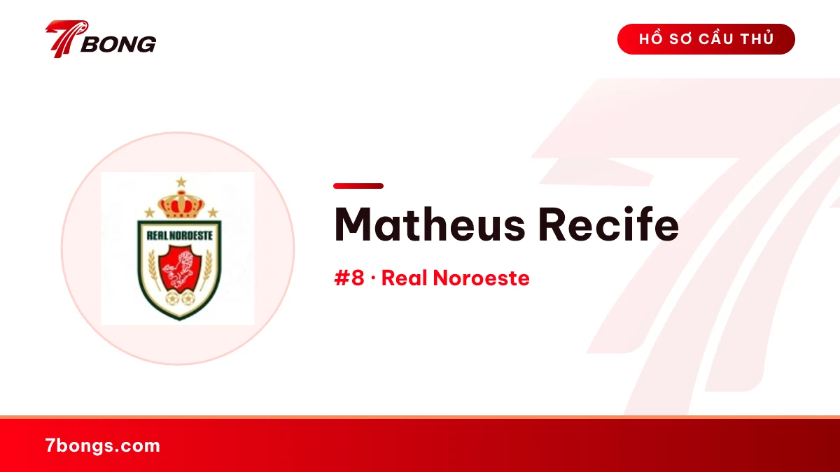 Matheus Recife — Real Noroeste