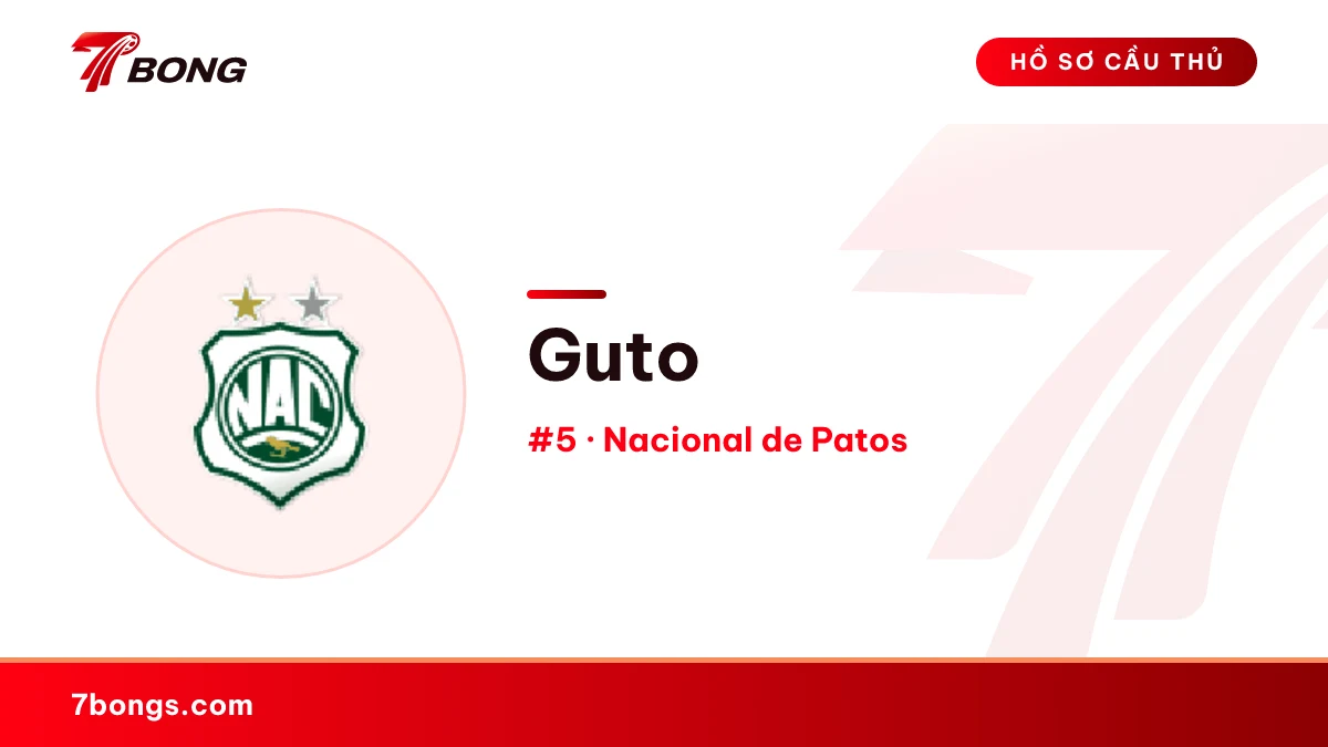 Guto — Nacional de Patos