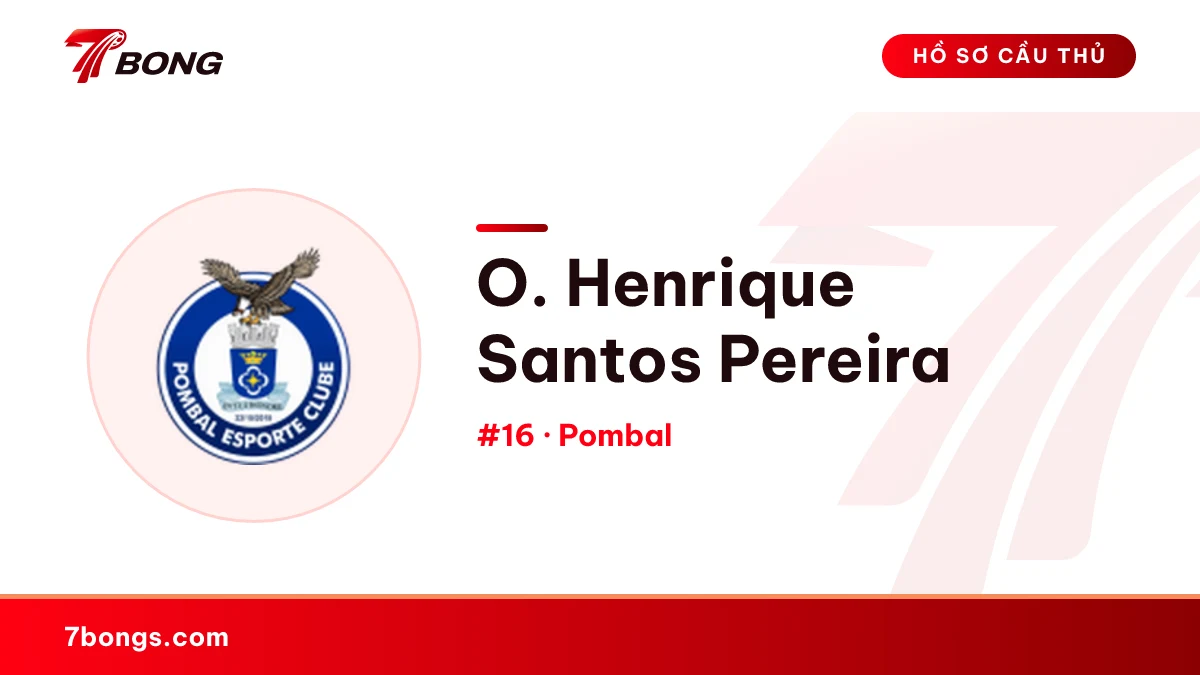 O. Henrique Santos Pereira — Pombal