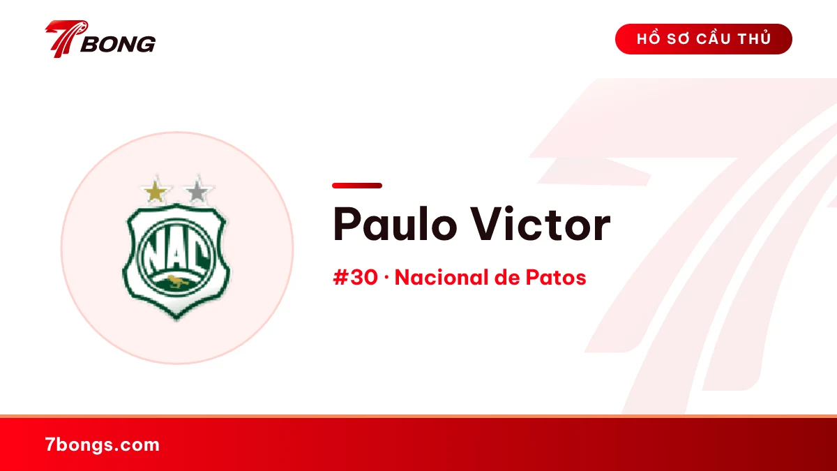 Paulo Victor — Nacional de Patos