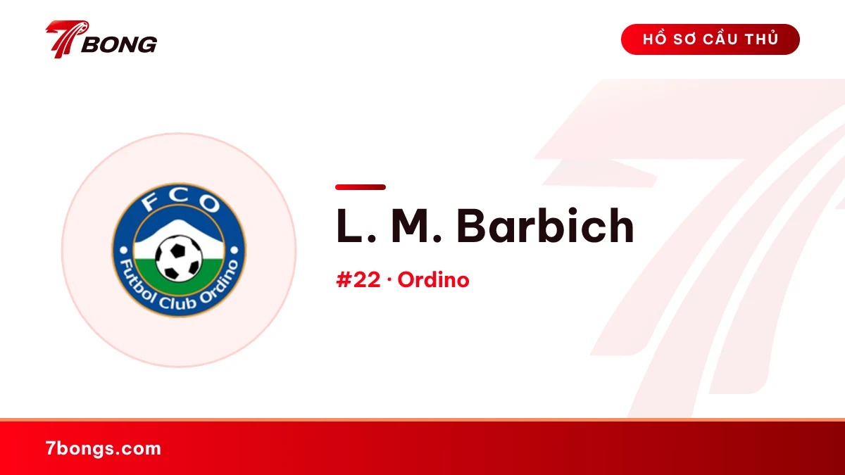 L. M. Barbich — Ordino