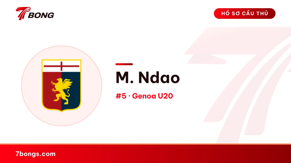 M. Ndao — Genoa U20
