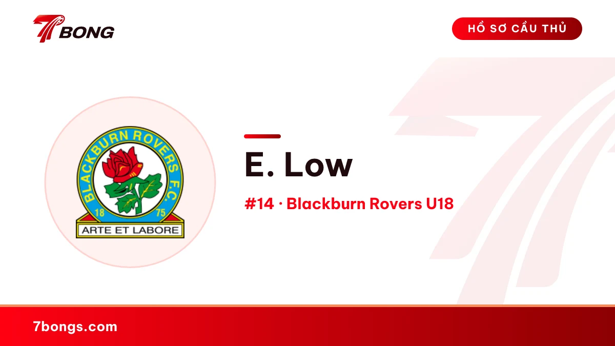 E. Low — Blackburn Rovers U18
