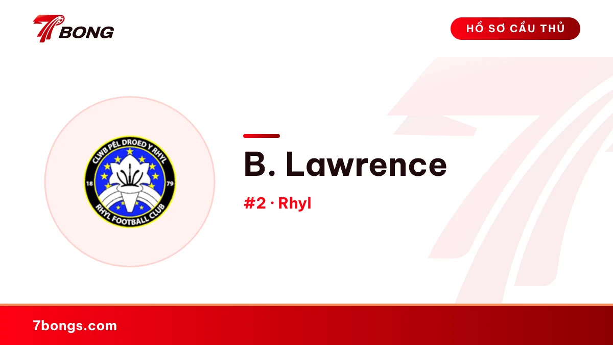 B. Lawrence — Rhyl