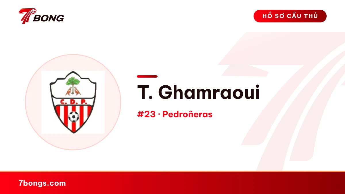 T. Ghamraoui — Pedroñeras