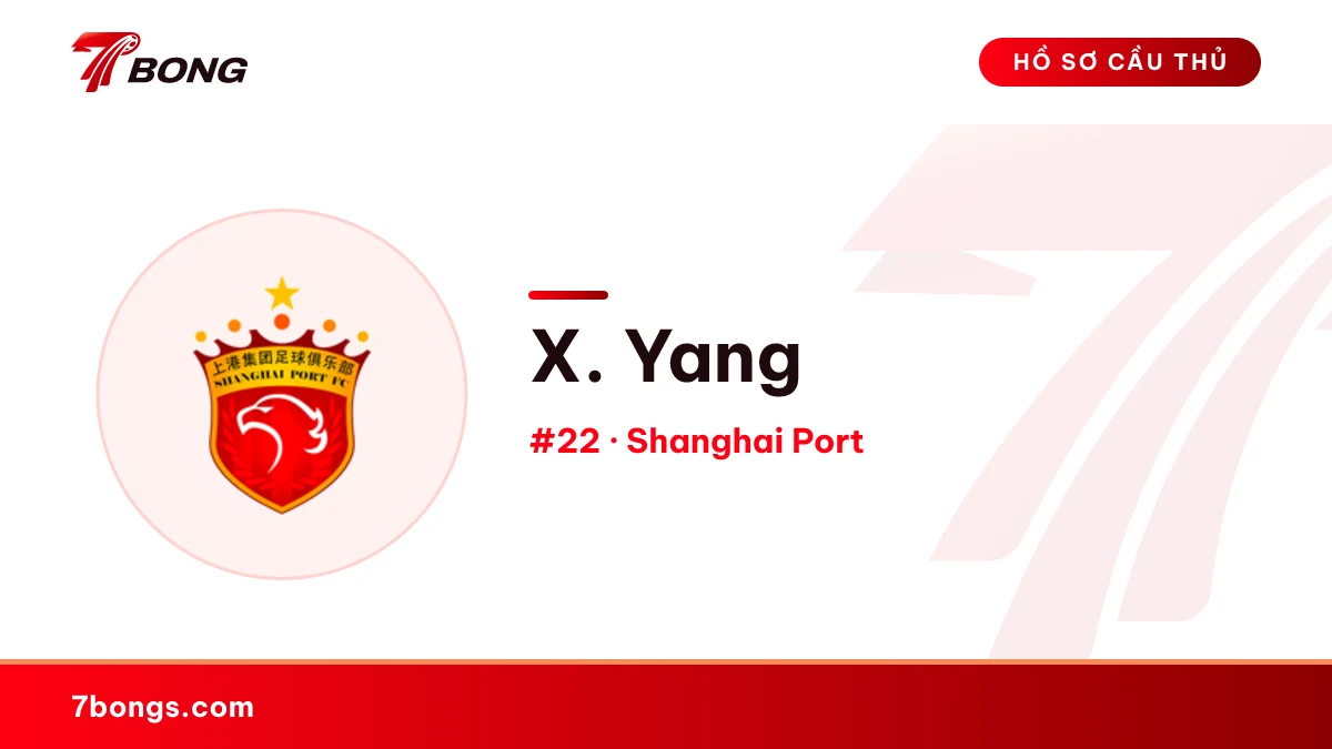 X. Yang — Shanghai Port