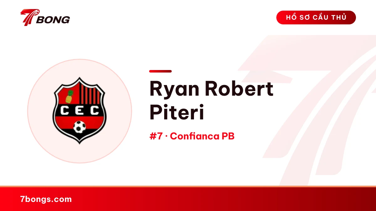 Ryan Robert Piteri — Confianca PB