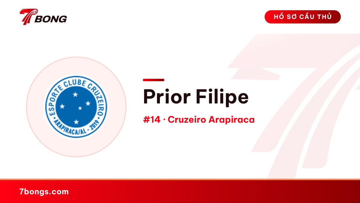 Prior Filipe — Cruzeiro Arapiraca