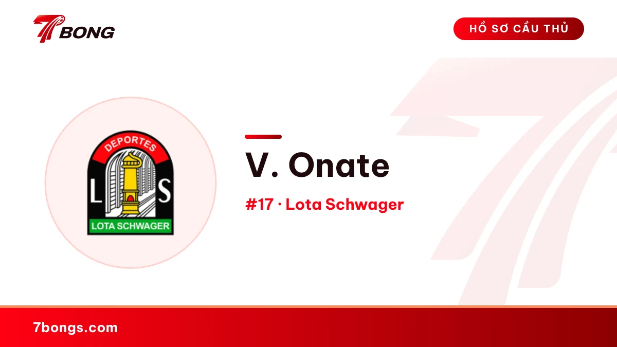V. Onate — Lota Schwager