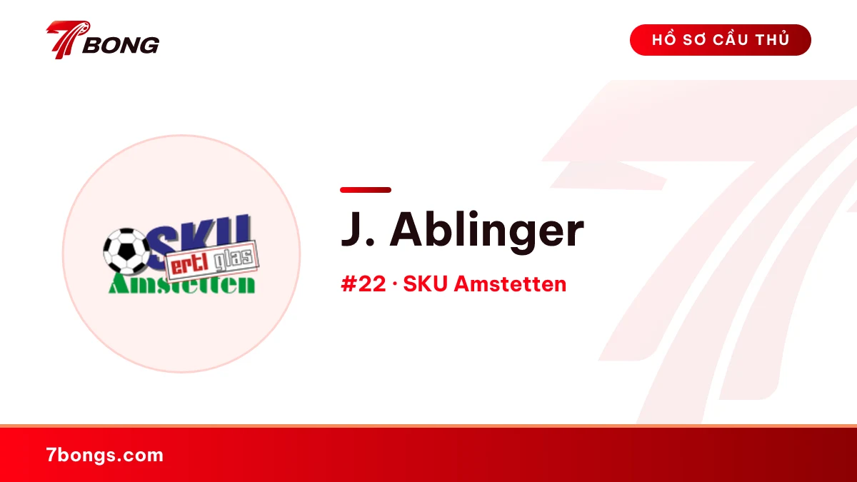 J. Ablinger — SKU Amstetten