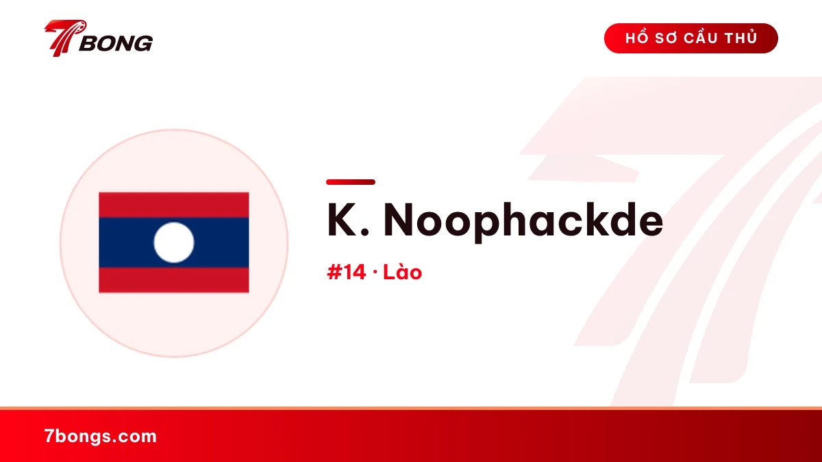 K. Noophackde — Lào