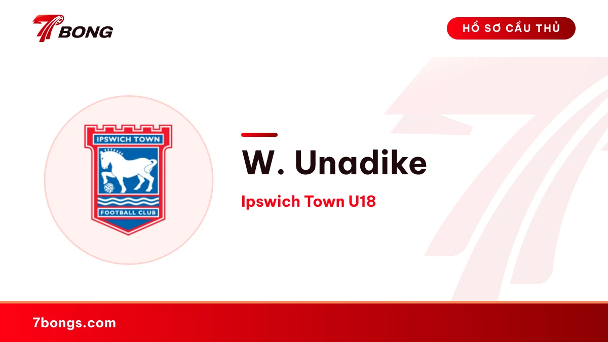 W. Unadike — Ipswich Town U18