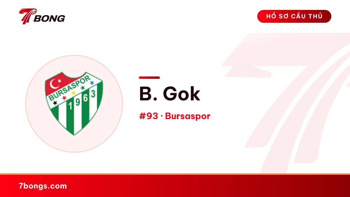 B. Gok — Bursaspor
