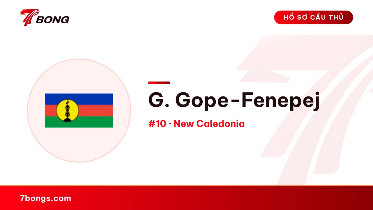 G. Gope-Fenepej — New Caledonia