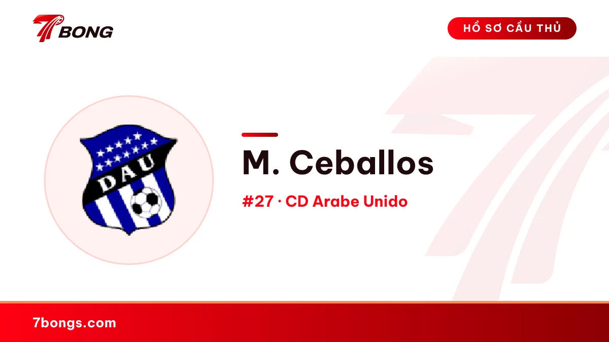 M. Ceballos — CD Arabe Unido