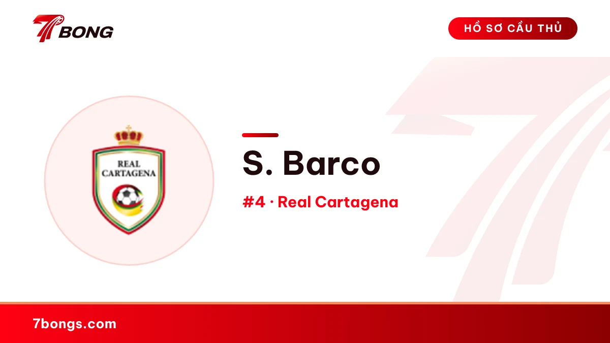 S. Barco — Real Cartagena