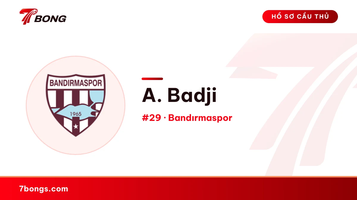 A. Badji — Bandırmaspor